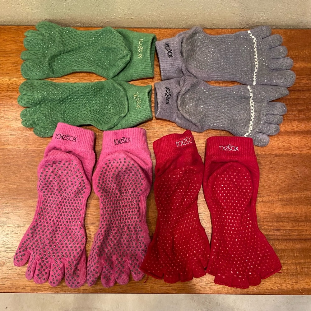 Bundle of 4 pair ToeSox